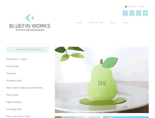 Tablet Screenshot of bluefinworks.com